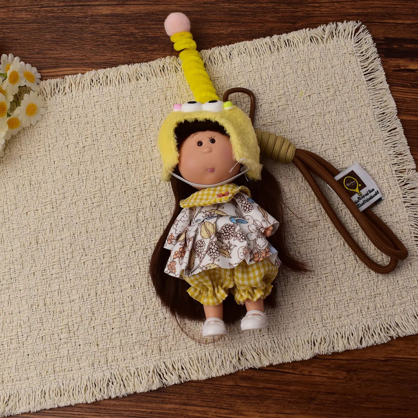 14cm Dress-up Articulated Potato Doll Keychain