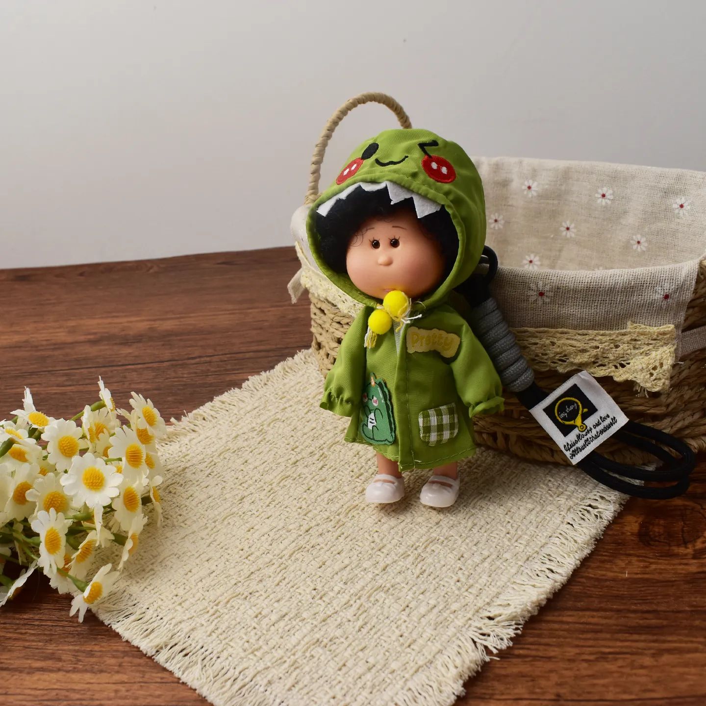 14cm Dress-up Articulated Potato Doll Keychain