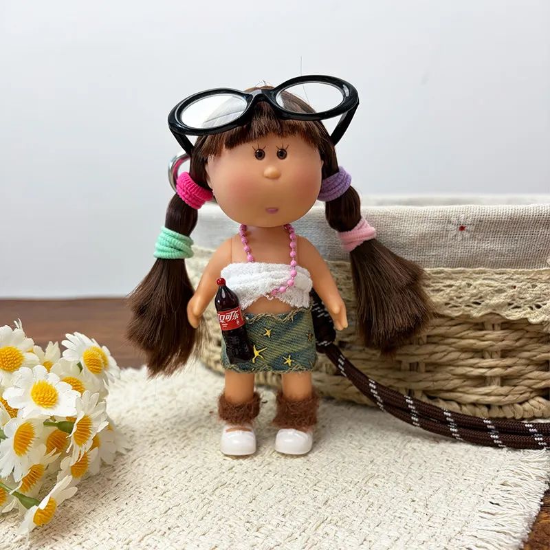 14cm Dress-up Articulated Potato Doll Keychain