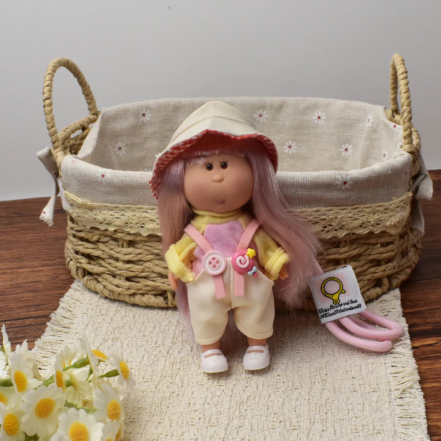 14cm Dress-up Articulated Potato Doll Keychain