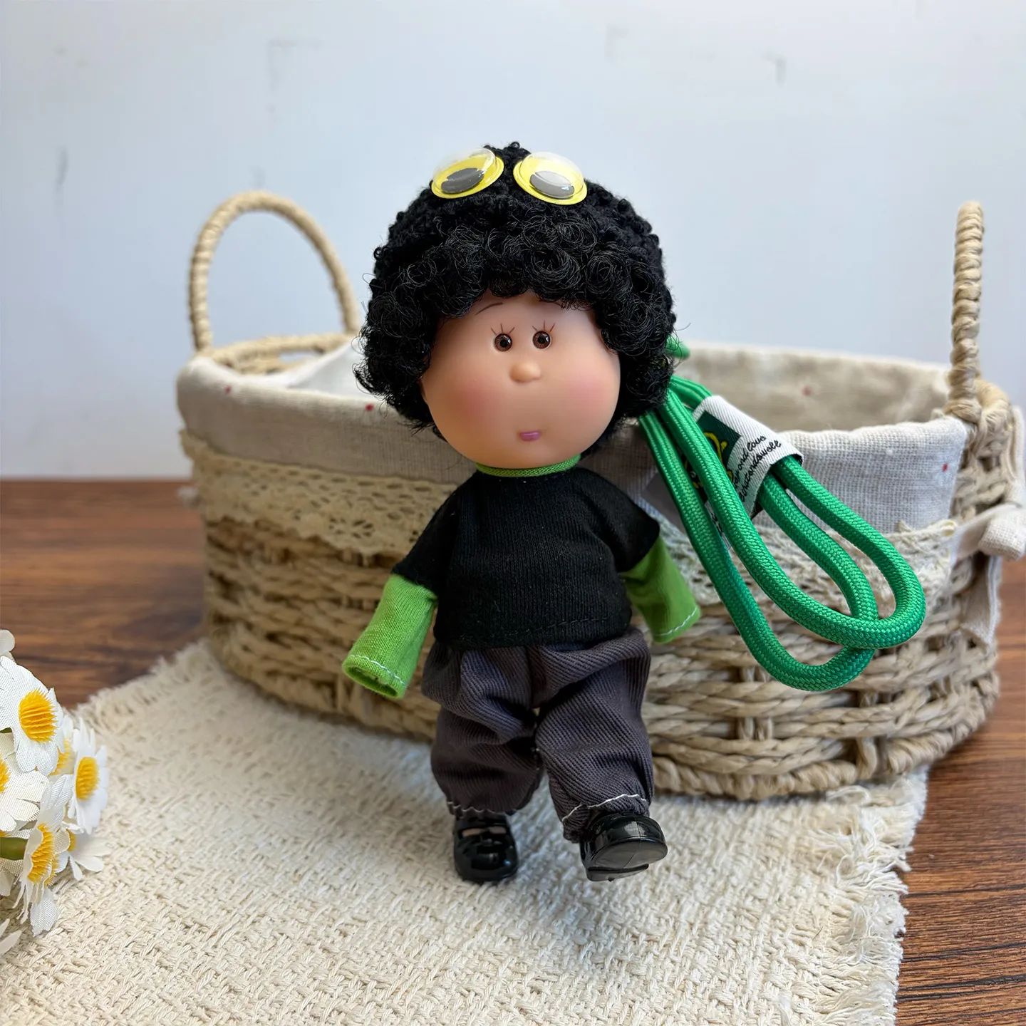 14cm Dress-up Articulated Potato Doll Keychain