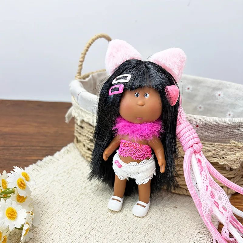 14cm Dress-up Articulated Potato Doll Keychain