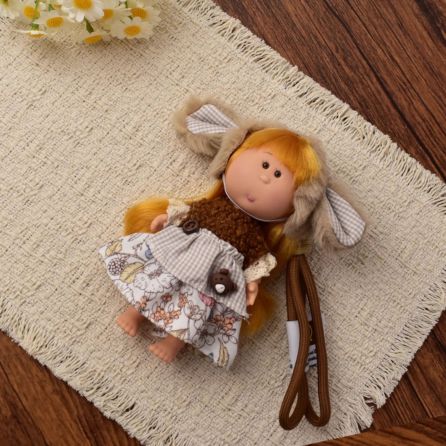 14cm Dress-up Articulated Potato Doll Keychain