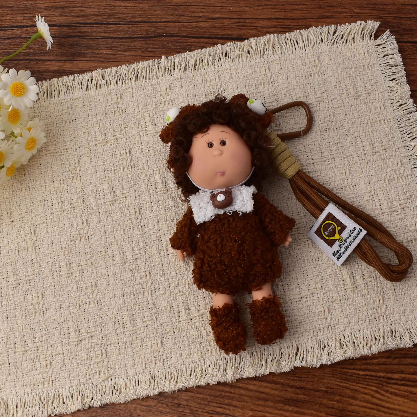14cm Dress-up Articulated Potato Doll Keychain
