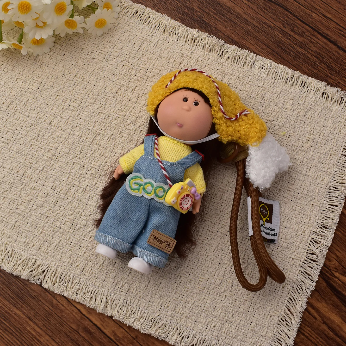 14cm Dress-up Articulated Potato Doll Keychain
