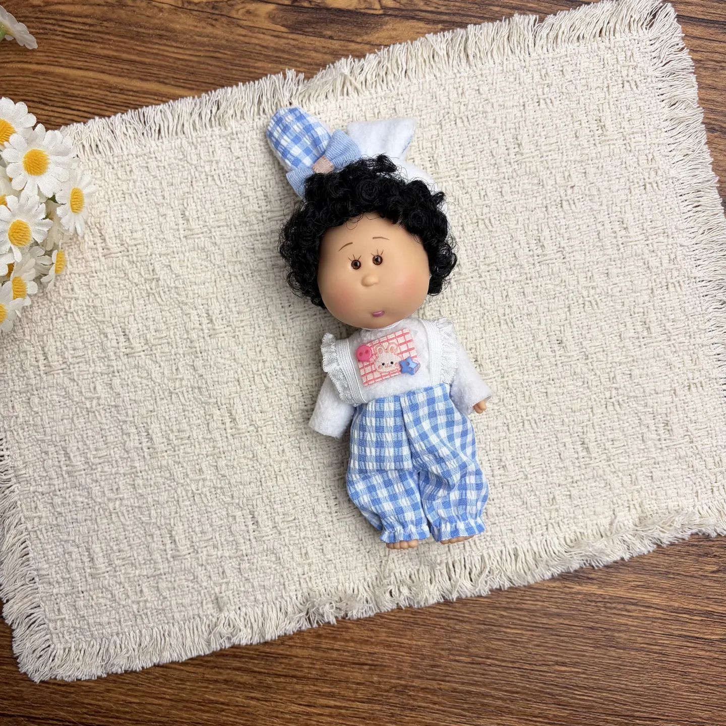 14cm Dress-up Articulated Potato Doll Keychain
