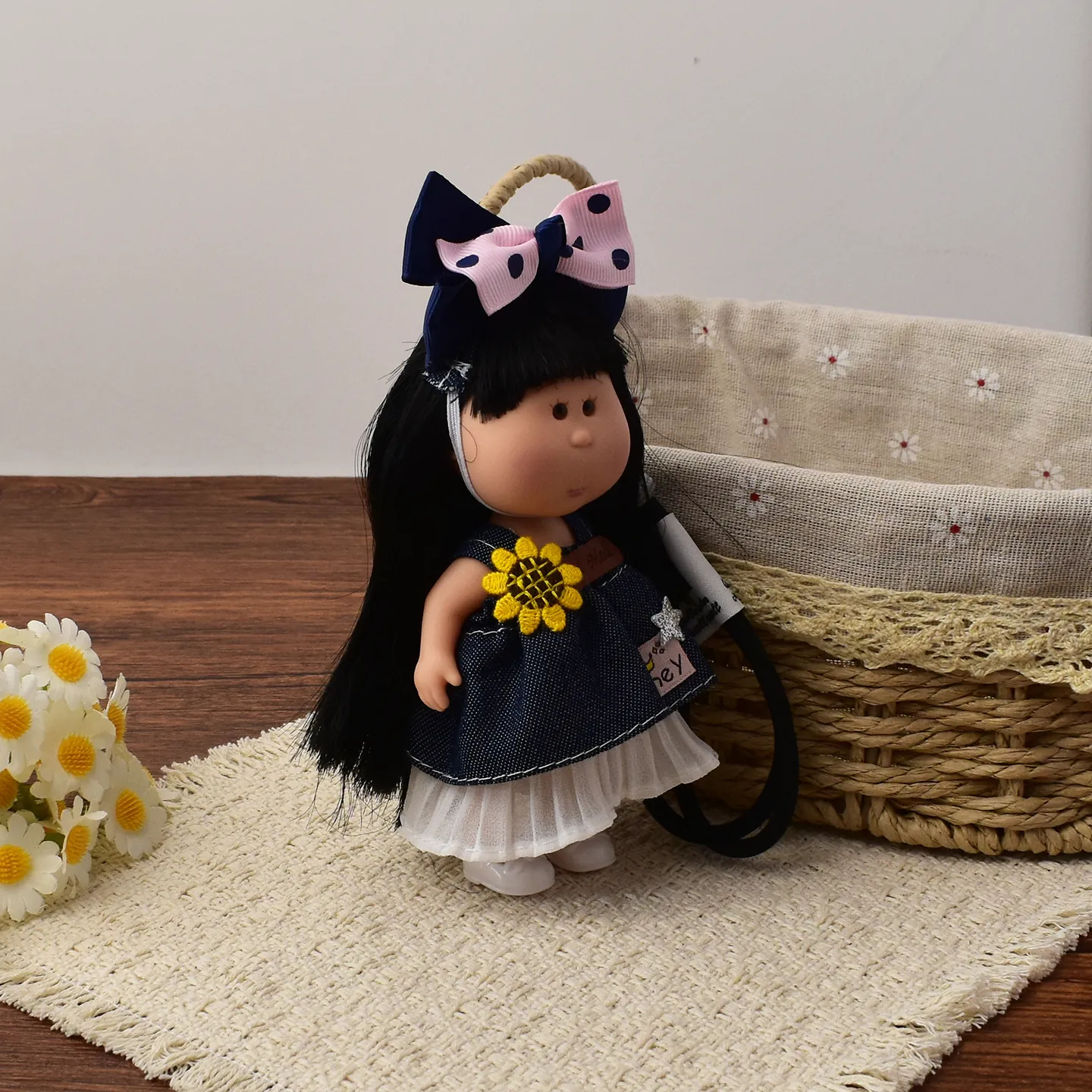14cm Dress-up Articulated Potato Doll Keychain