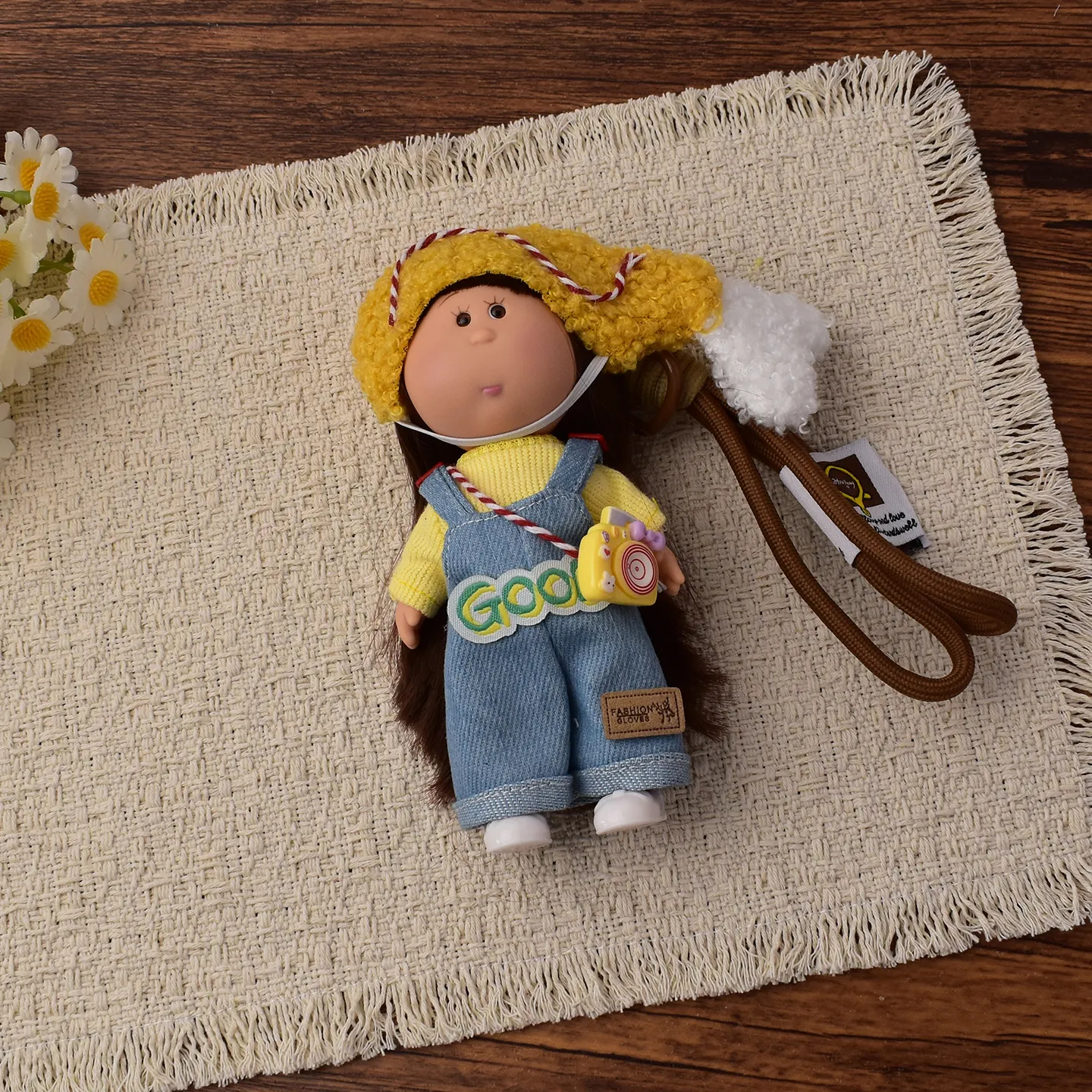 14cm Dress-up Articulated Potato Doll Keychain