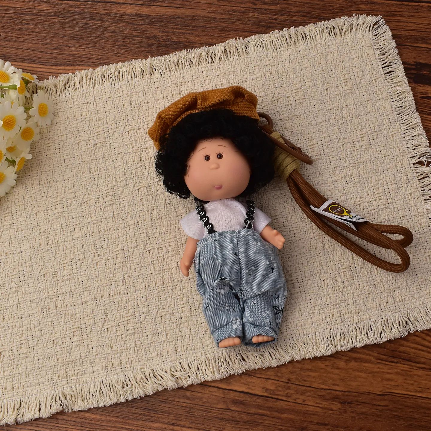 14cm Dress-up Articulated Potato Doll Keychain