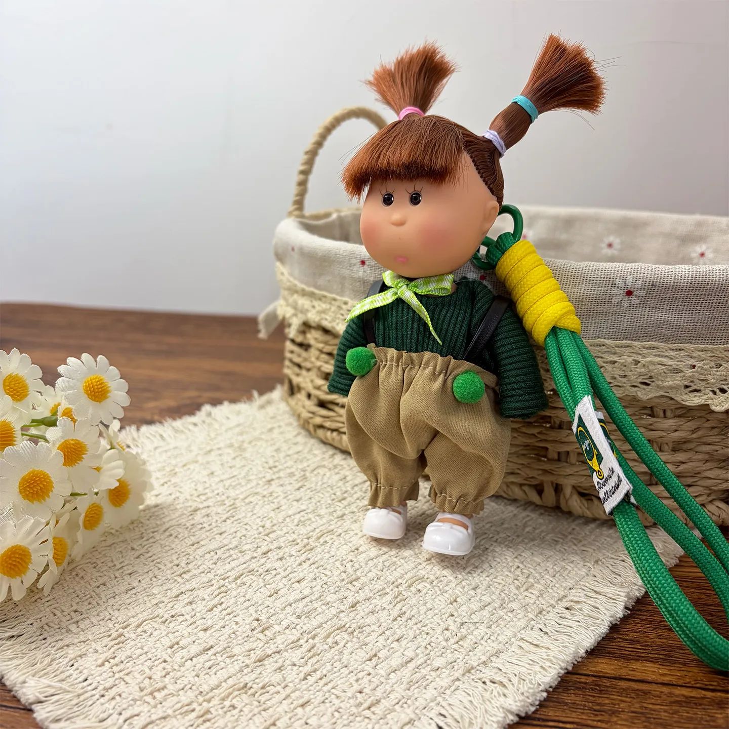 14cm Dress-up Articulated Potato Doll Keychain