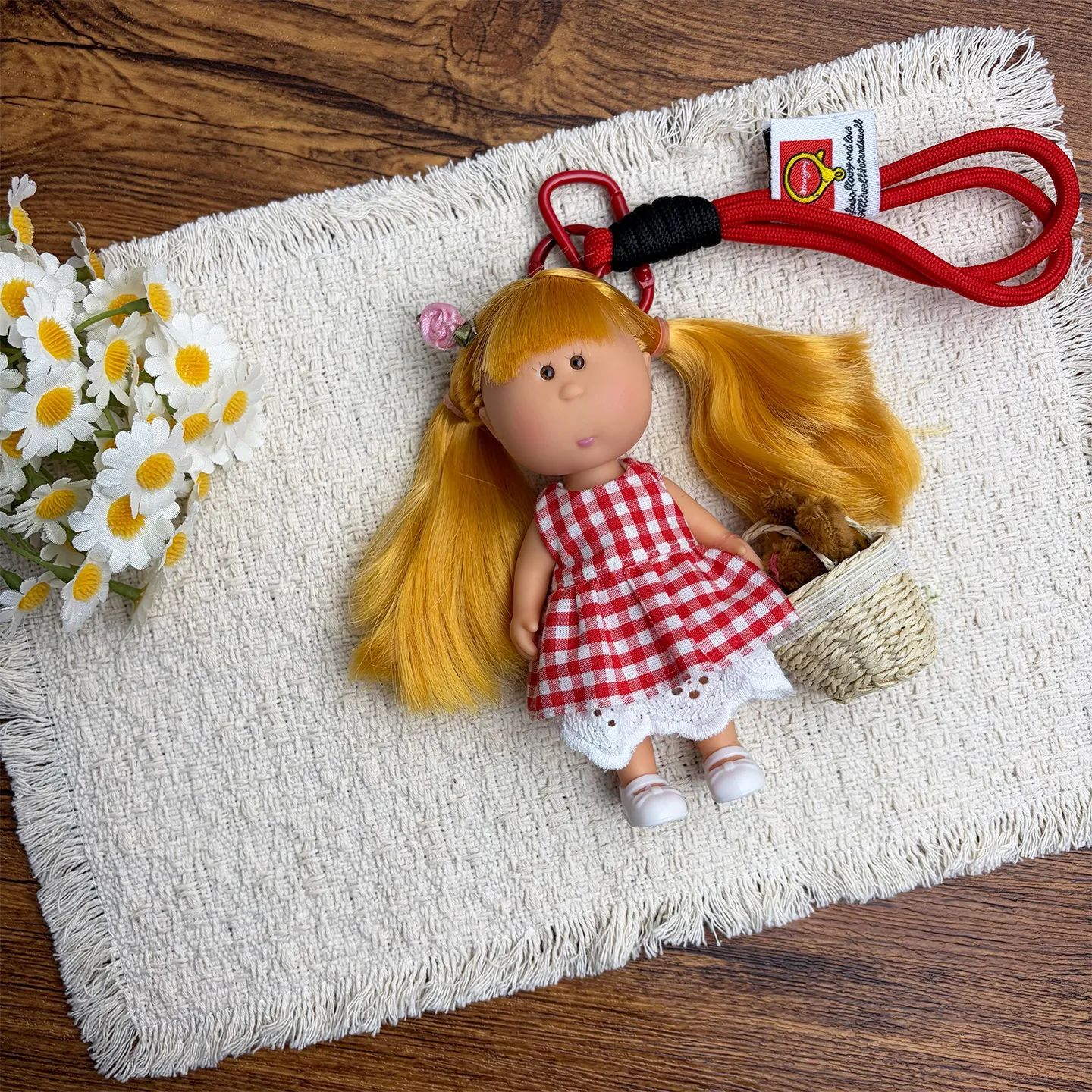 14cm Dress-up Articulated Potato Doll Keychain
