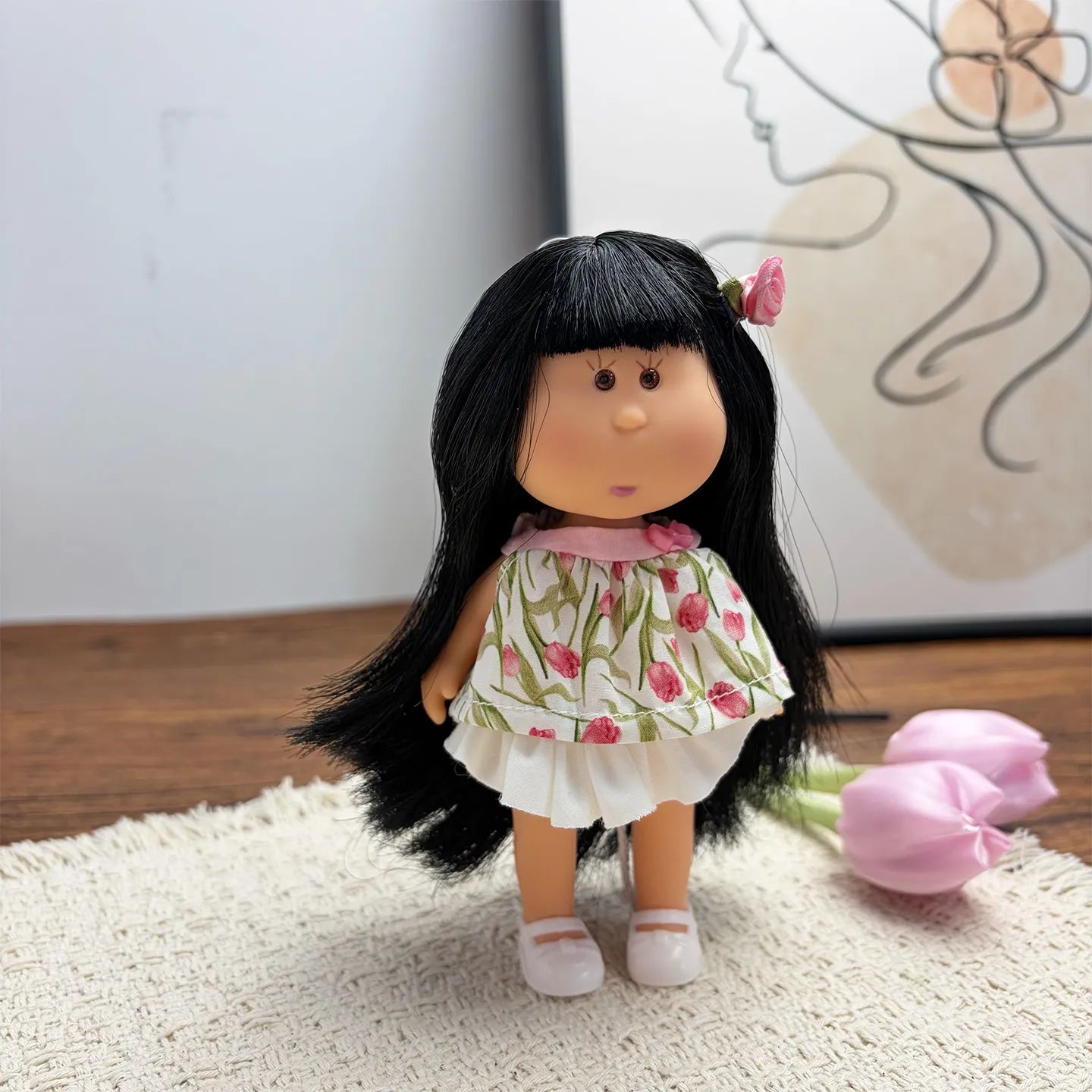 14cm Dress-up Articulated Potato Doll Keychain