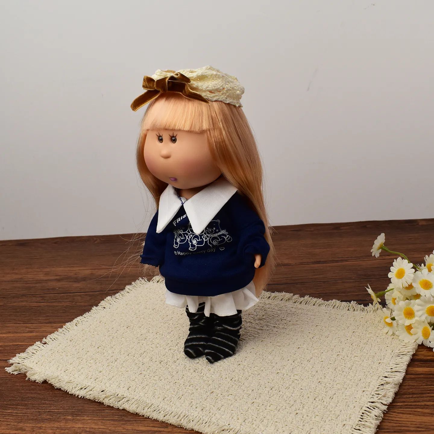14cm Dress-up Articulated Potato Doll Keychain
