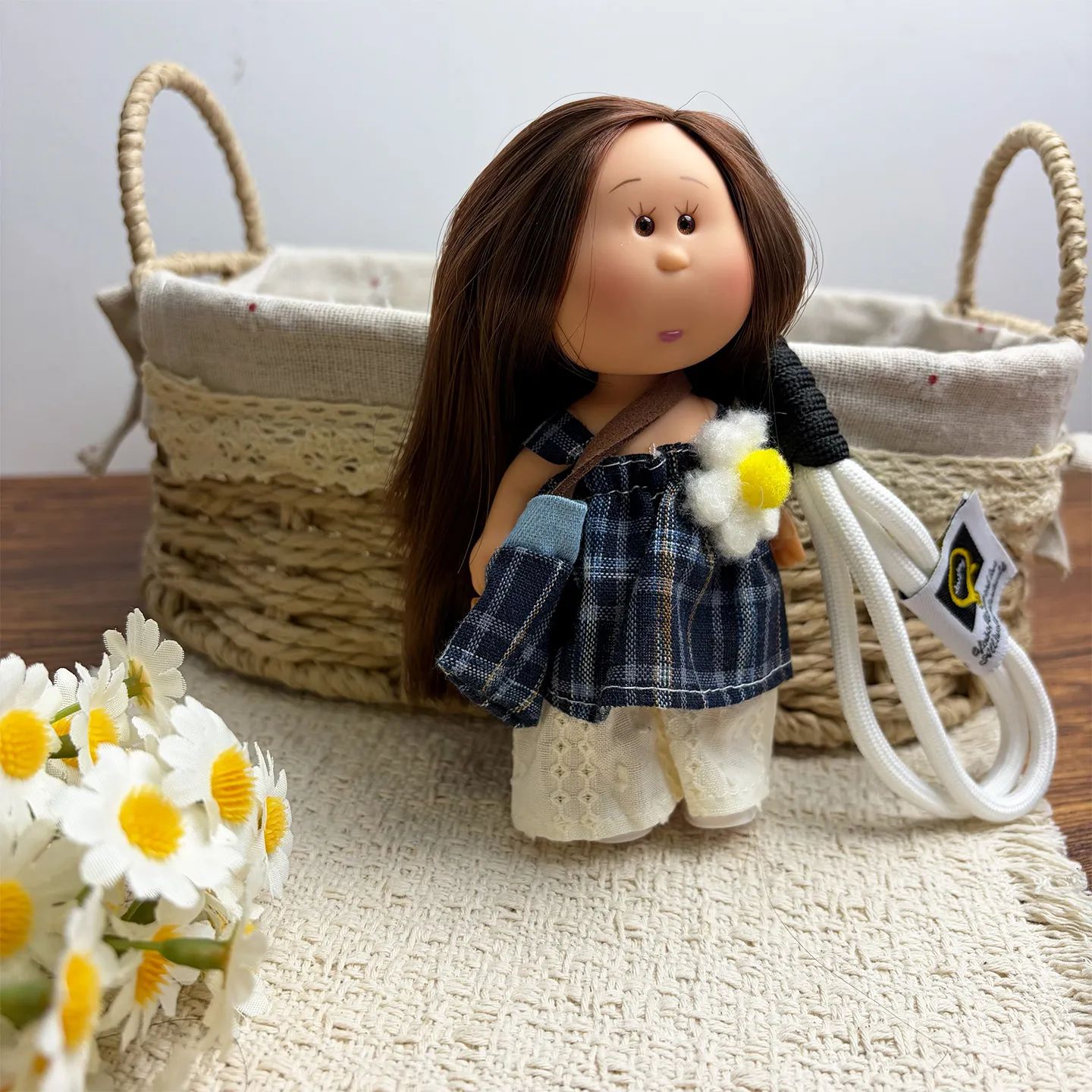 14cm Dress-up Articulated Potato Doll Keychain