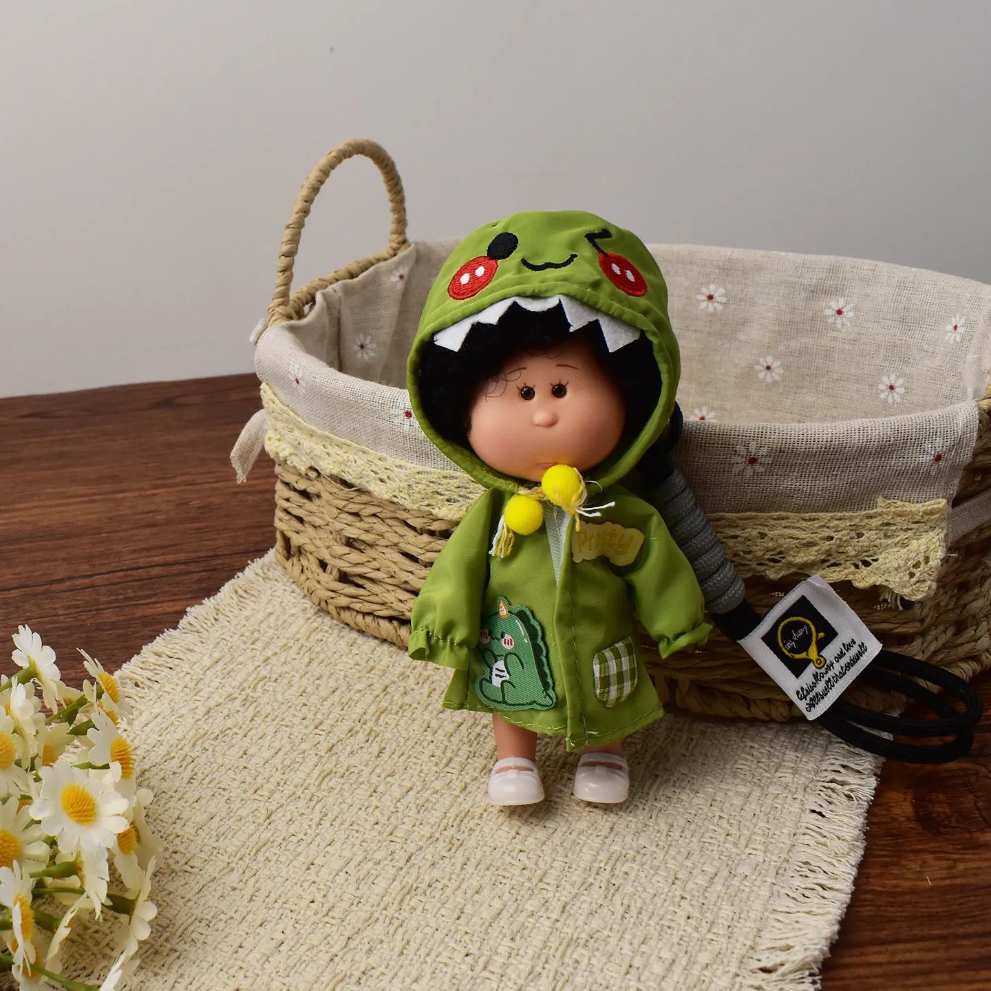 14cm Dress-up Articulated Potato Doll Keychain