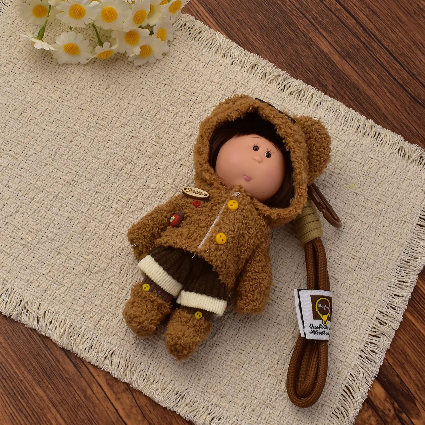 14cm Dress-up Articulated Potato Doll Keychain