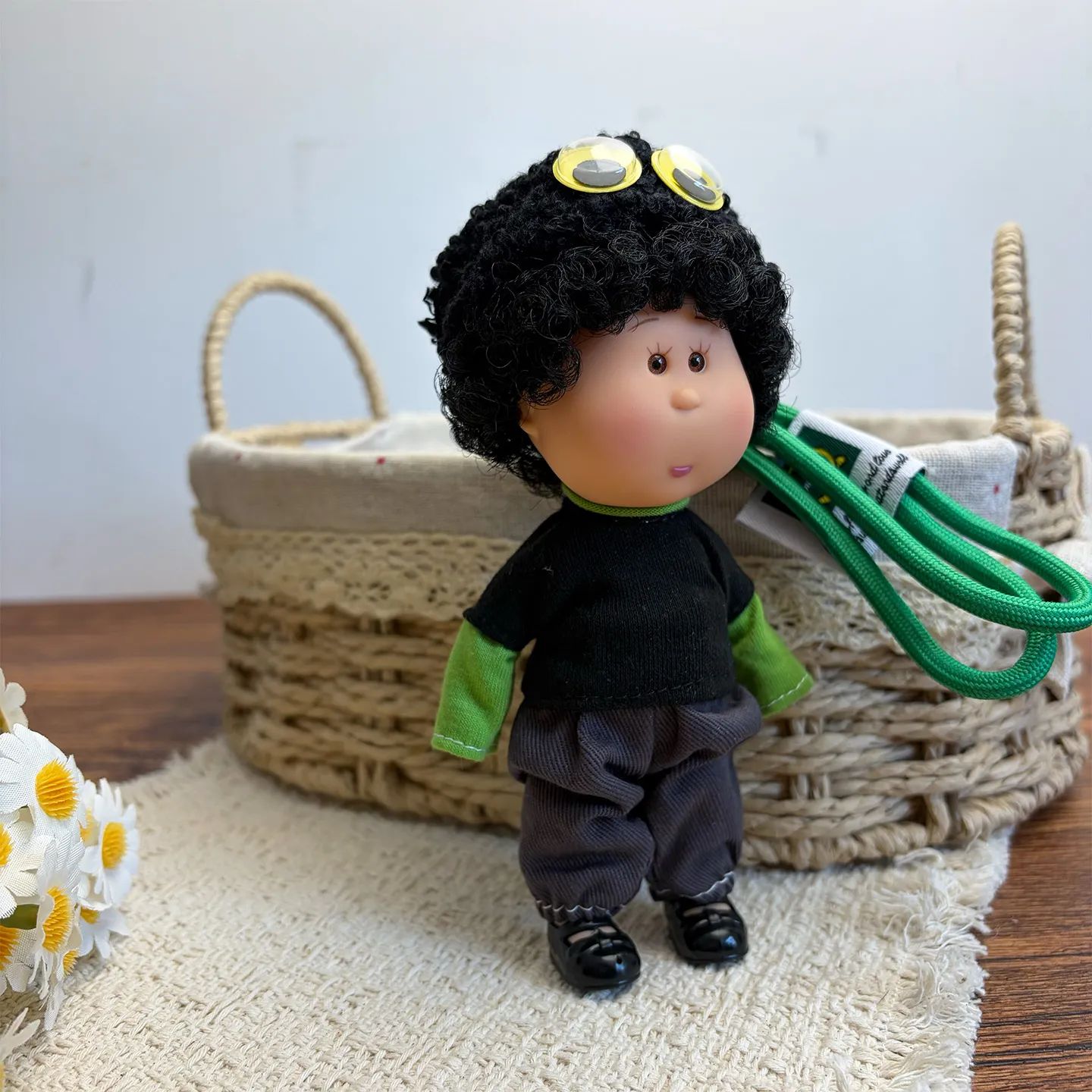 14cm Dress-up Articulated Potato Doll Keychain