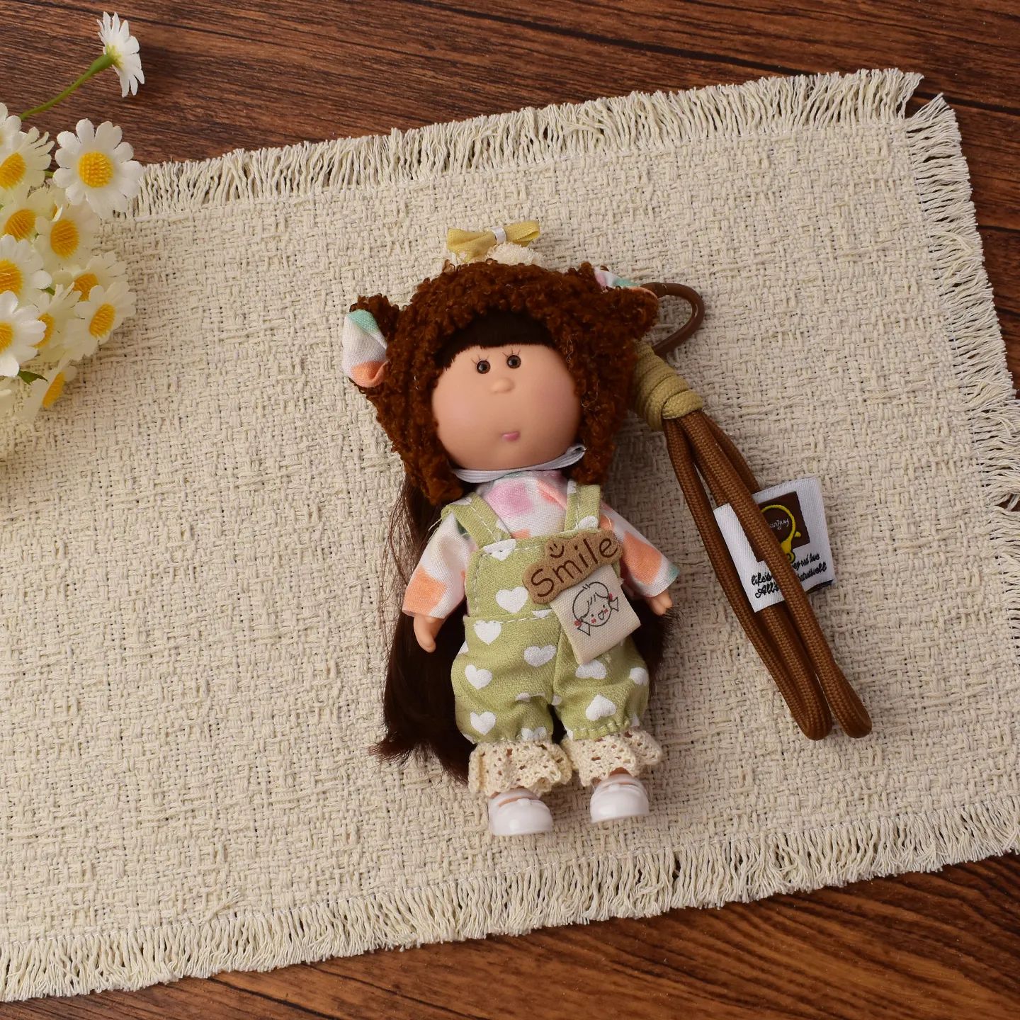 14cm Dress-up Articulated Potato Doll Keychain