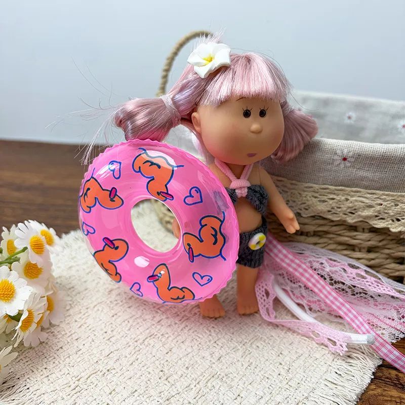 14cm Dress-up Articulated Potato Doll Keychain