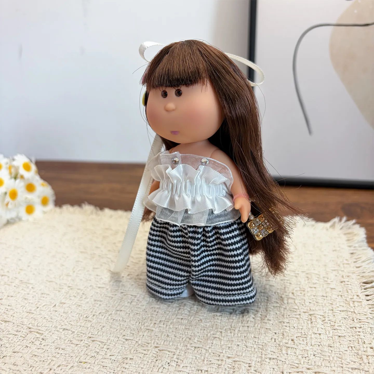 14cm Dress-up Articulated Potato Doll Keychain