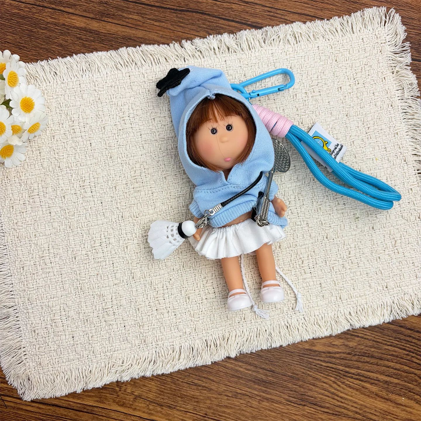14cm Dress-up Articulated Potato Doll Keychain