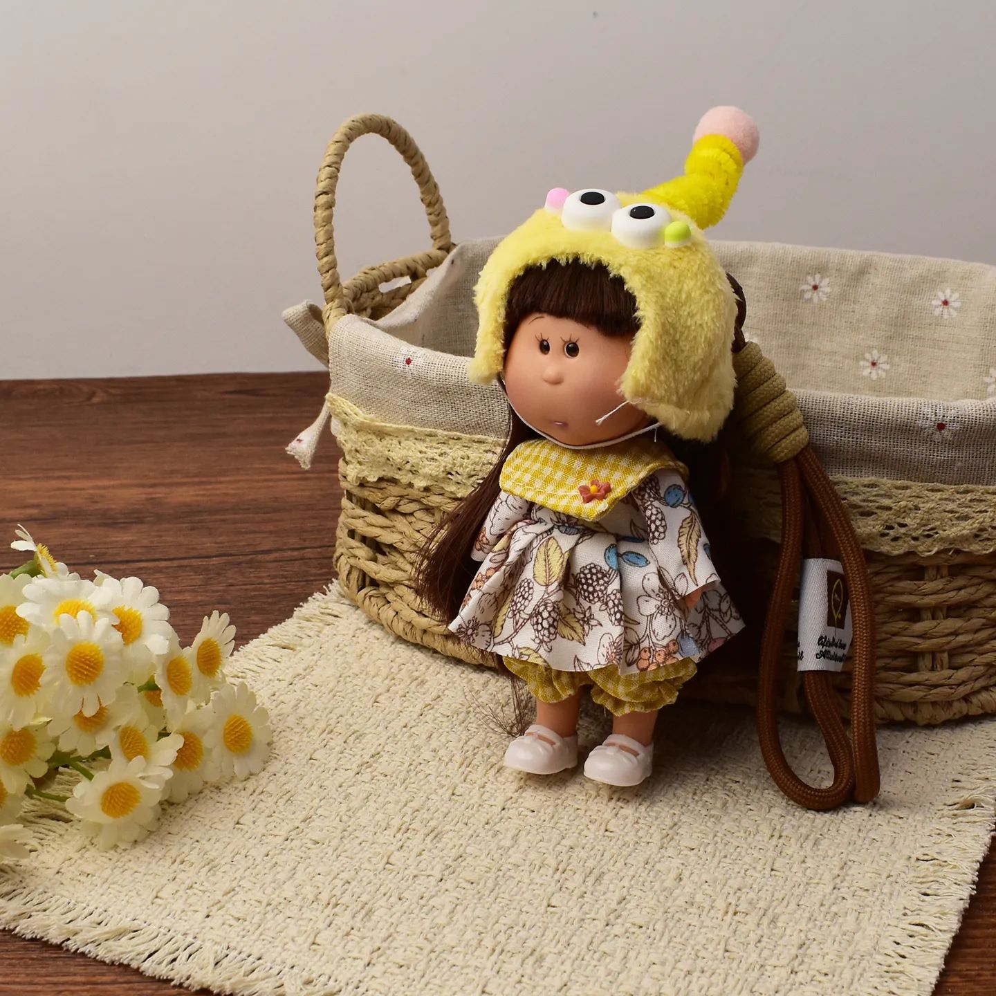 14cm Dress-up Articulated Potato Doll Keychain