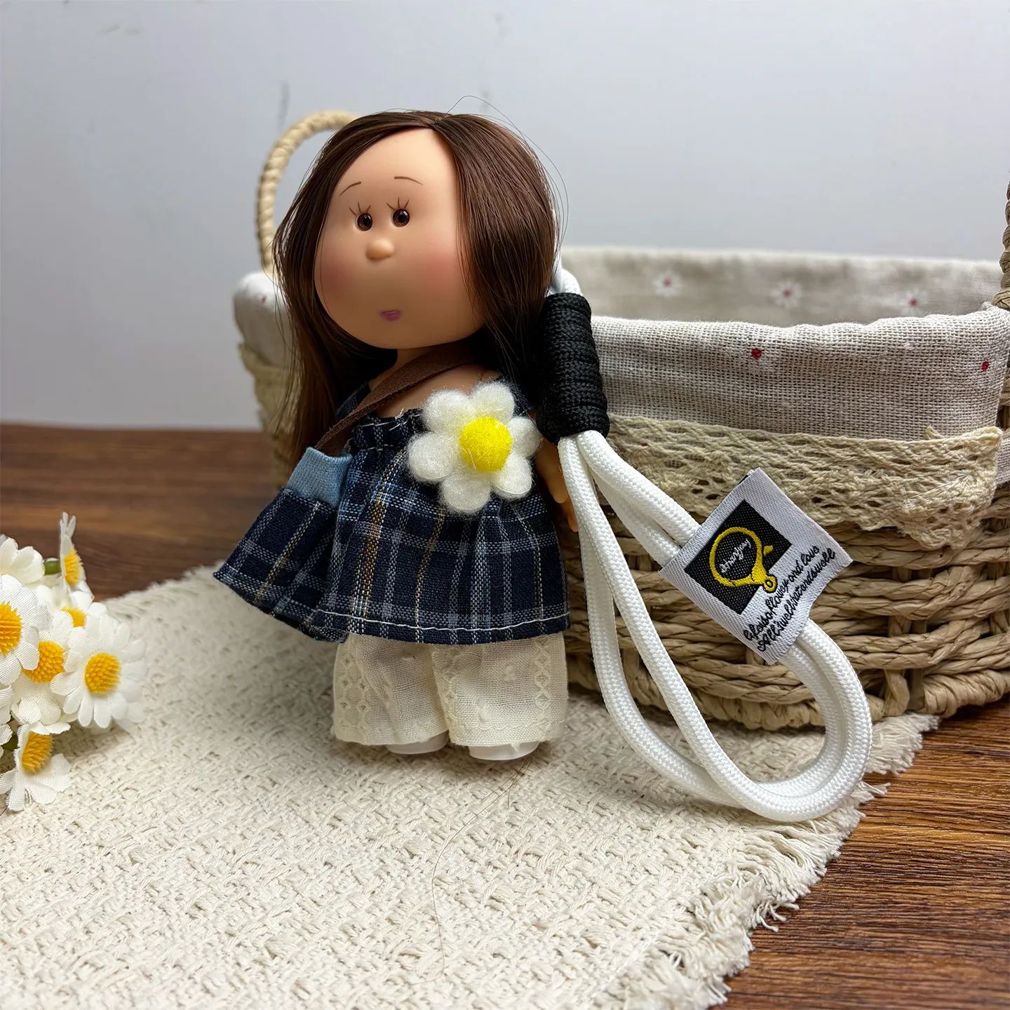 14cm Dress-up Articulated Potato Doll Keychain