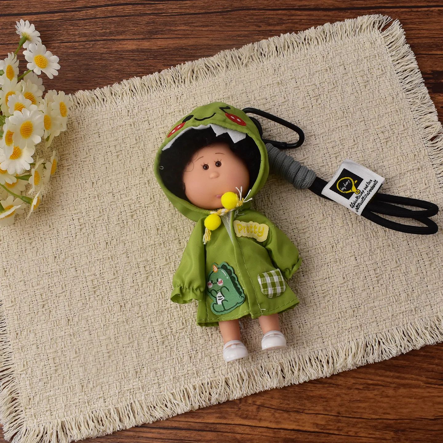 14cm Dress-up Articulated Potato Doll Keychain