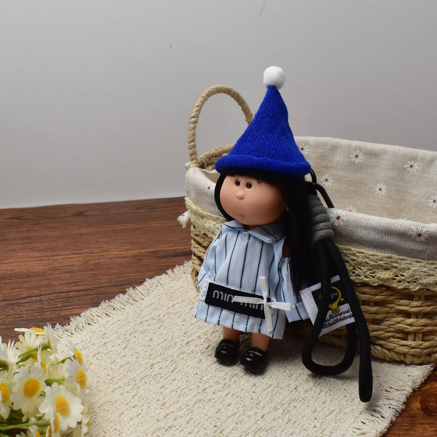 14cm Dress-up Articulated Potato Doll Keychain