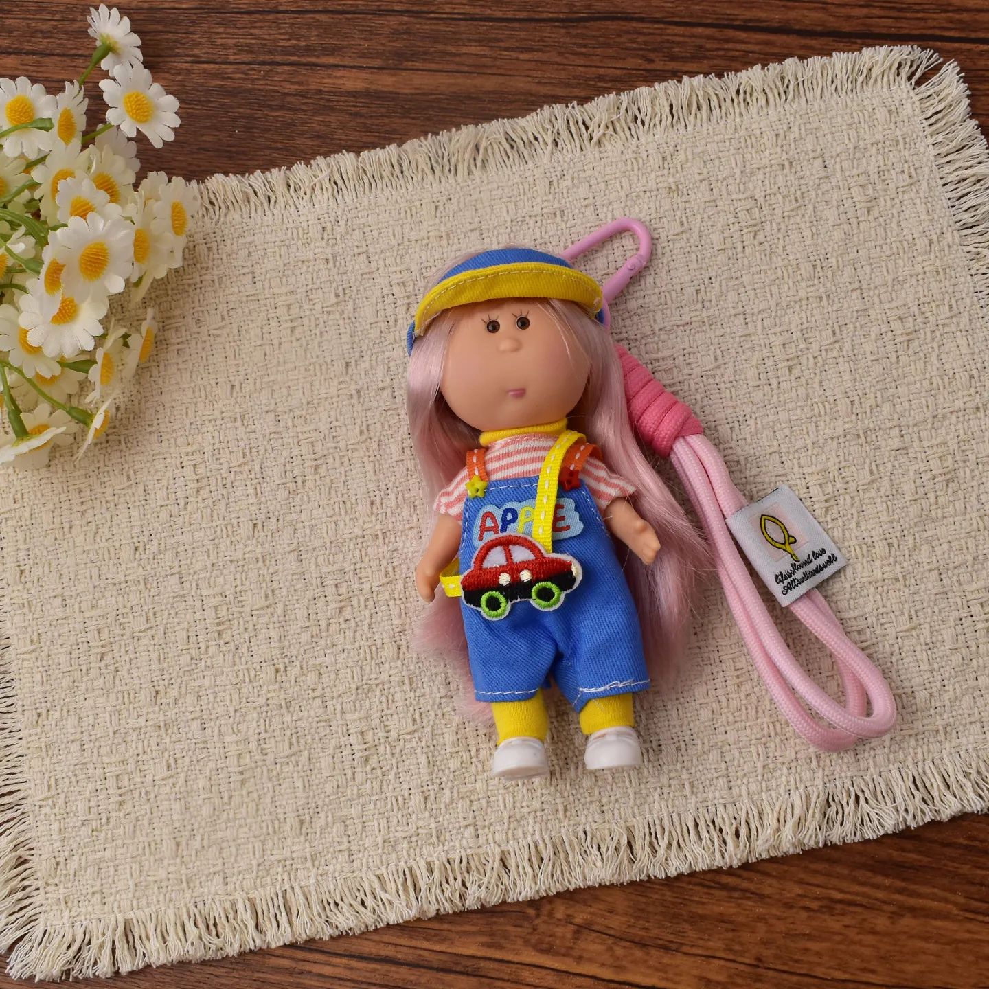 14cm Dress-up Articulated Potato Doll Keychain