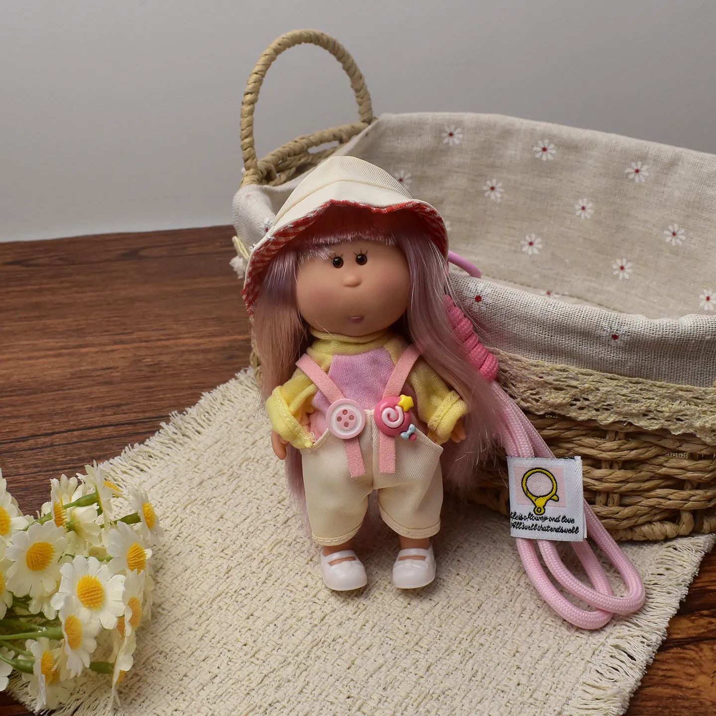 14cm Dress-up Articulated Potato Doll Keychain