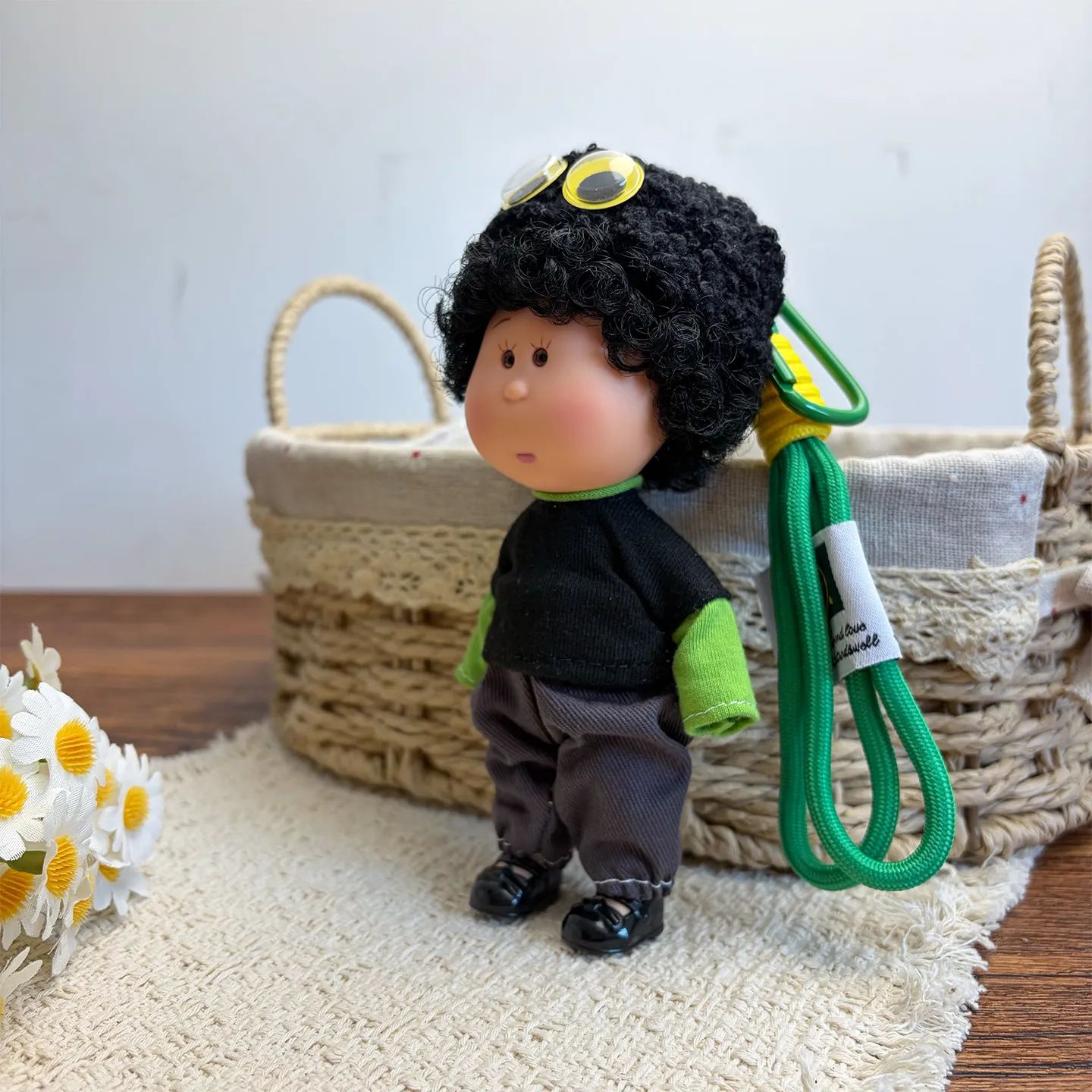 14cm Dress-up Articulated Potato Doll Keychain