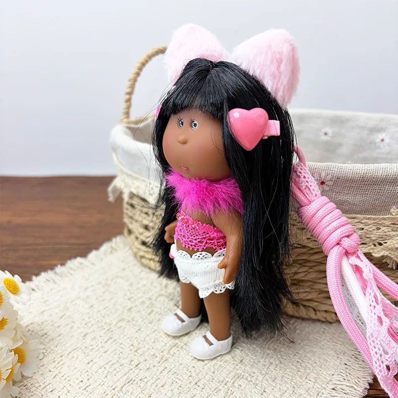 14cm Dress-up Articulated Potato Doll Keychain