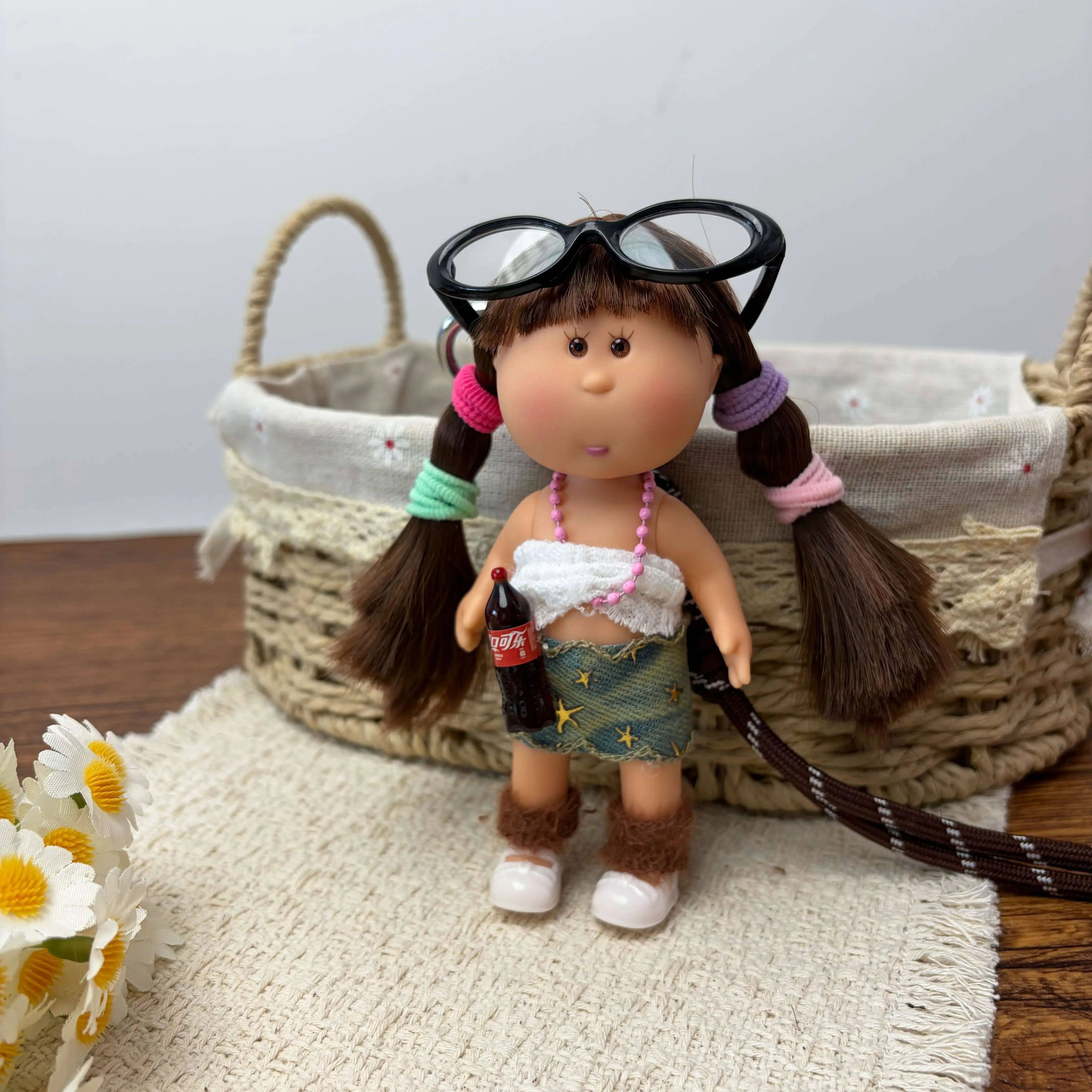 14cm Dress-up Articulated Potato Doll Keychain