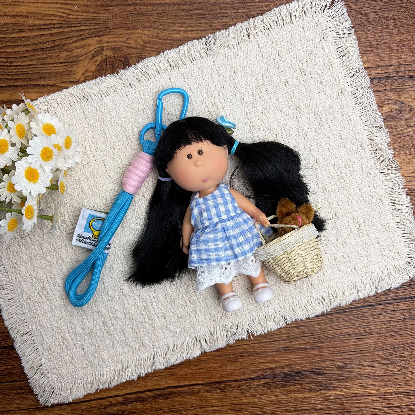 14cm Dress-up Articulated Potato Doll Keychain