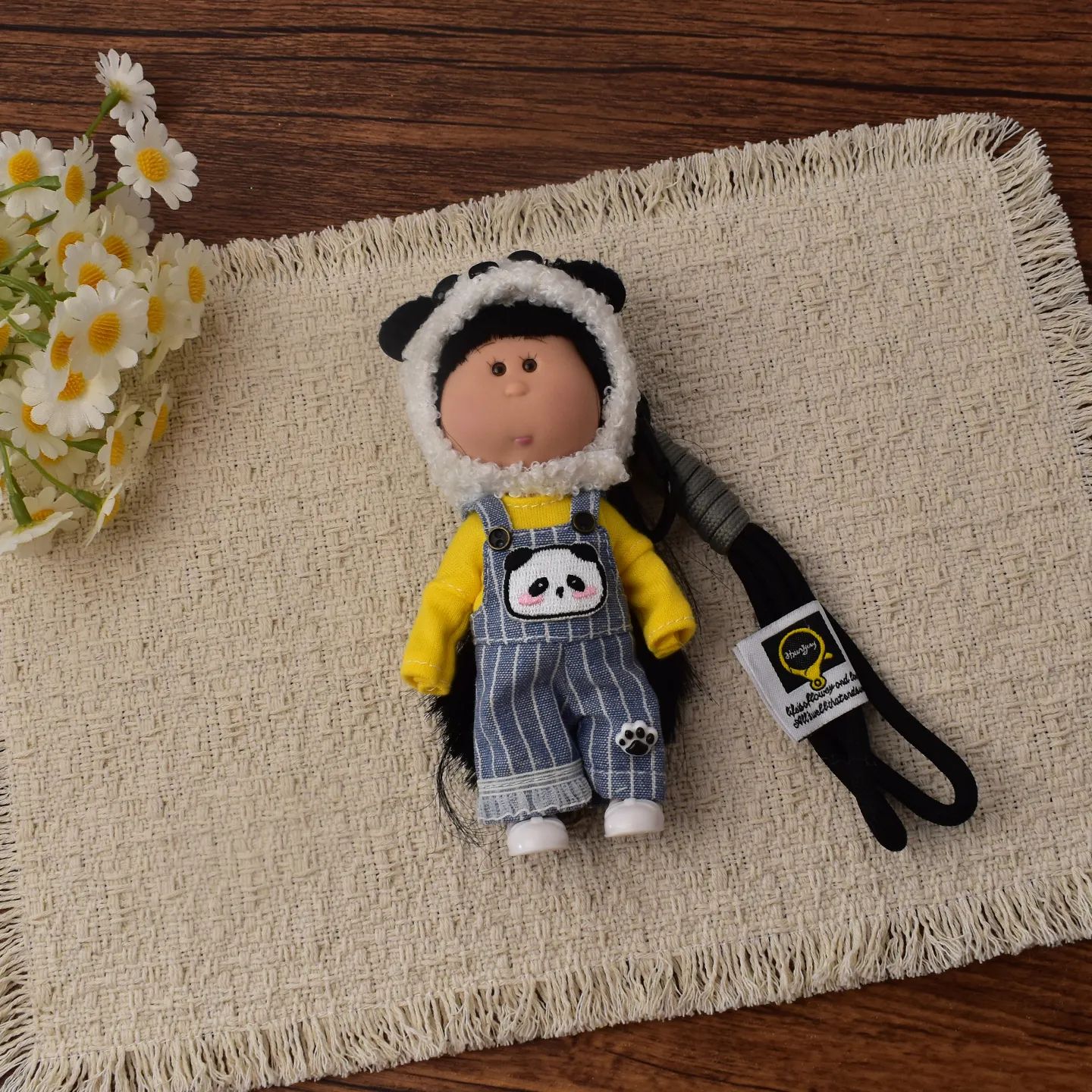 14cm Dress-up Articulated Potato Doll Keychain