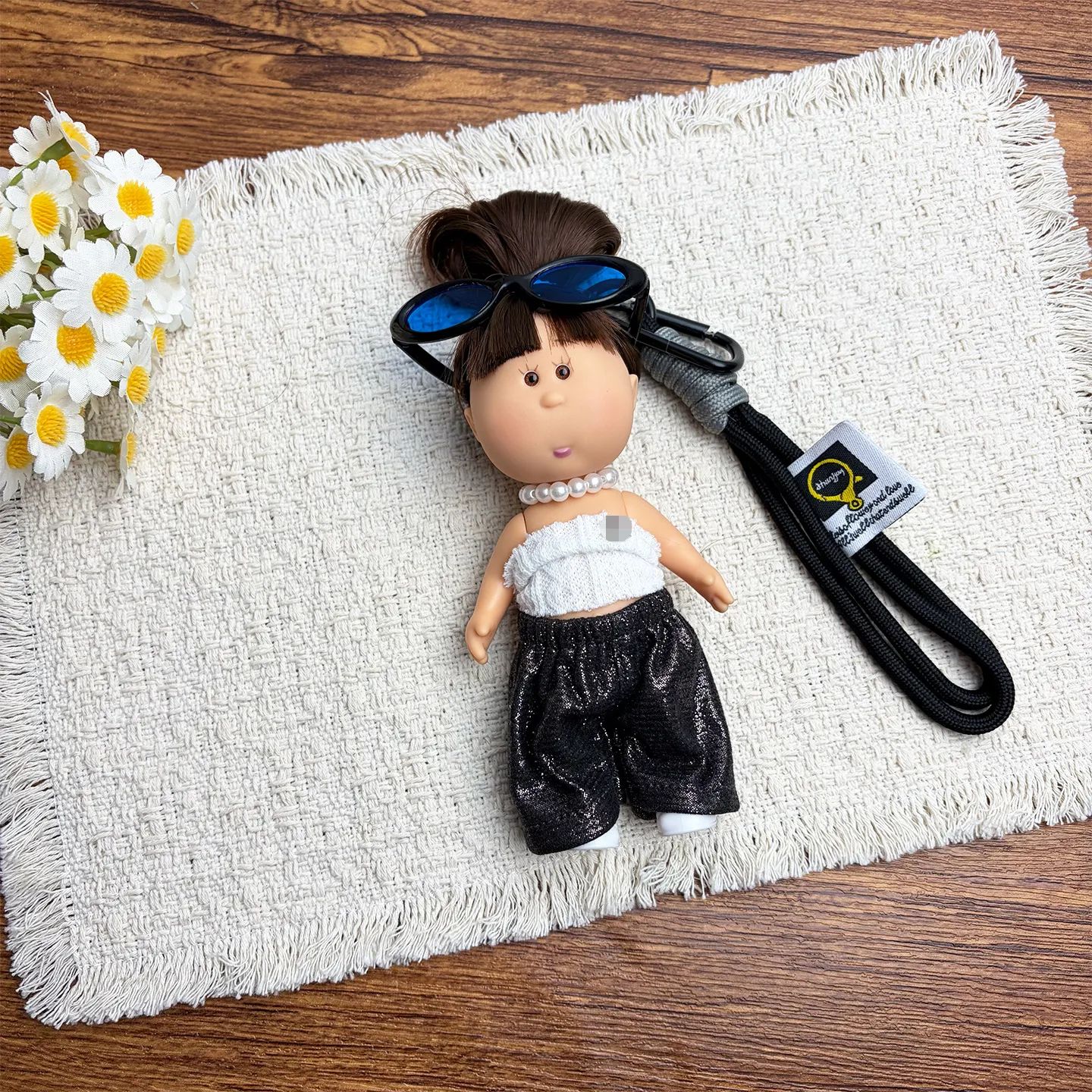 14cm Dress-up Articulated Potato Doll Keychain