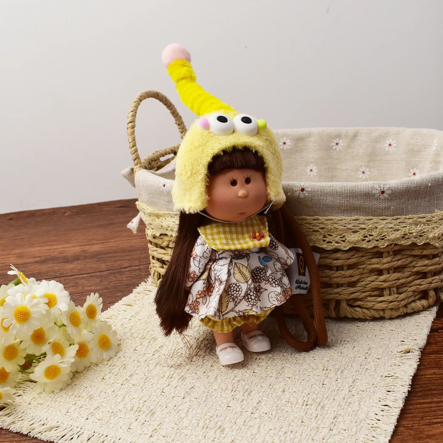 14cm Dress-up Articulated Potato Doll Keychain