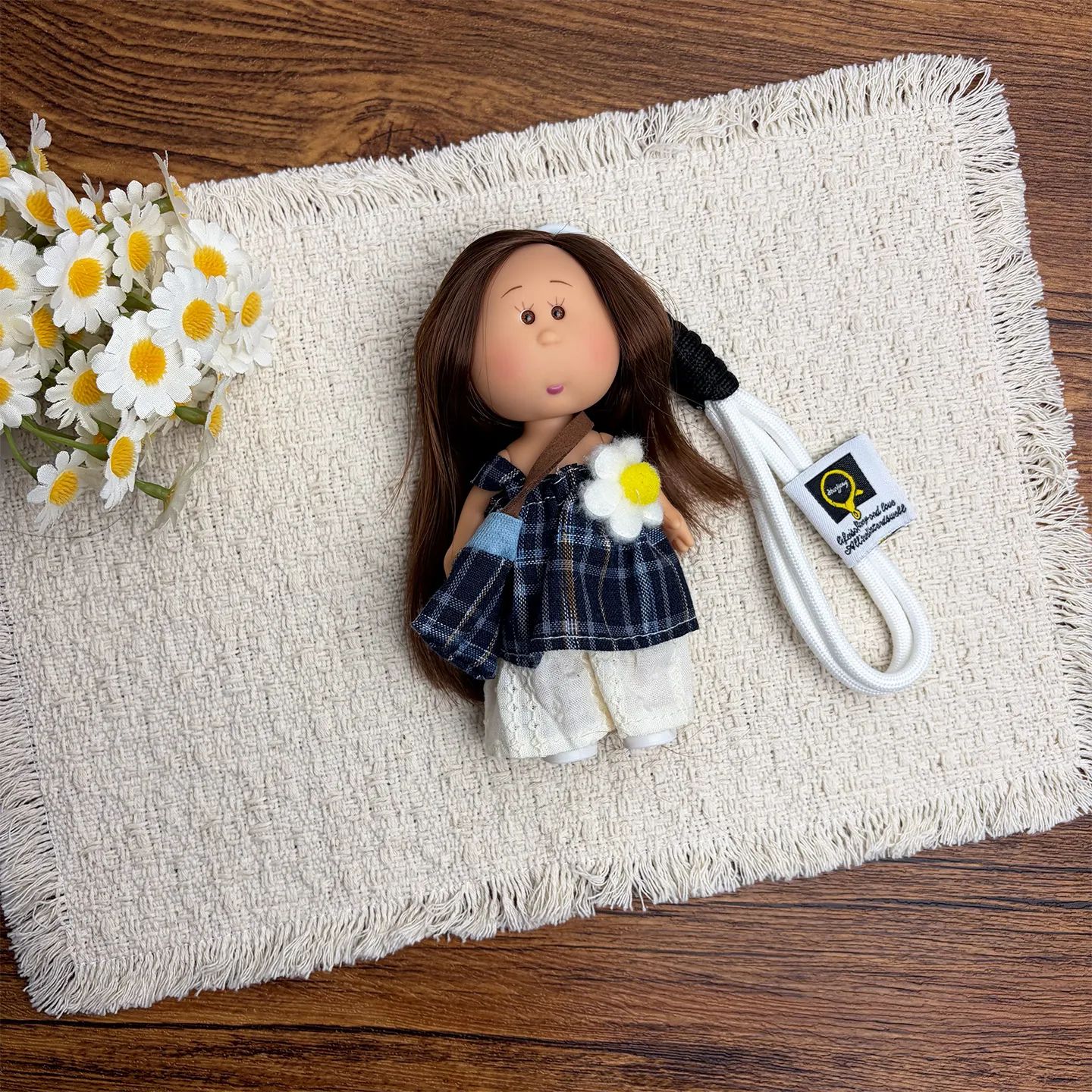14cm Dress-up Articulated Potato Doll Keychain