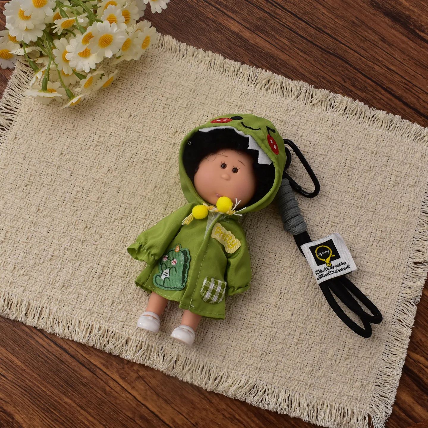 14cm Dress-up Articulated Potato Doll Keychain