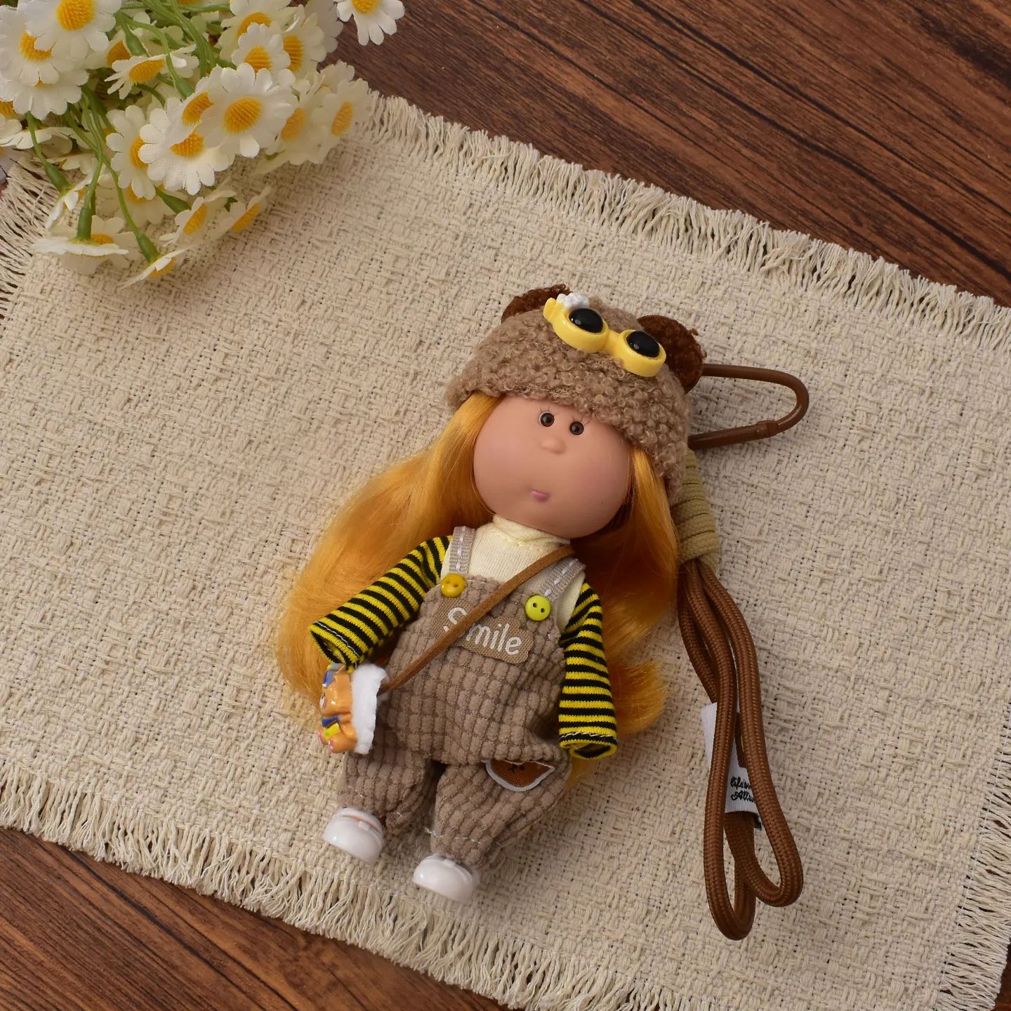14cm Dress-up Articulated Potato Doll Keychain
