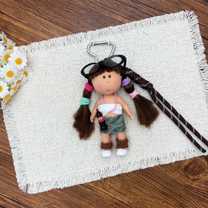 14cm Dress-up Articulated Potato Doll Keychain