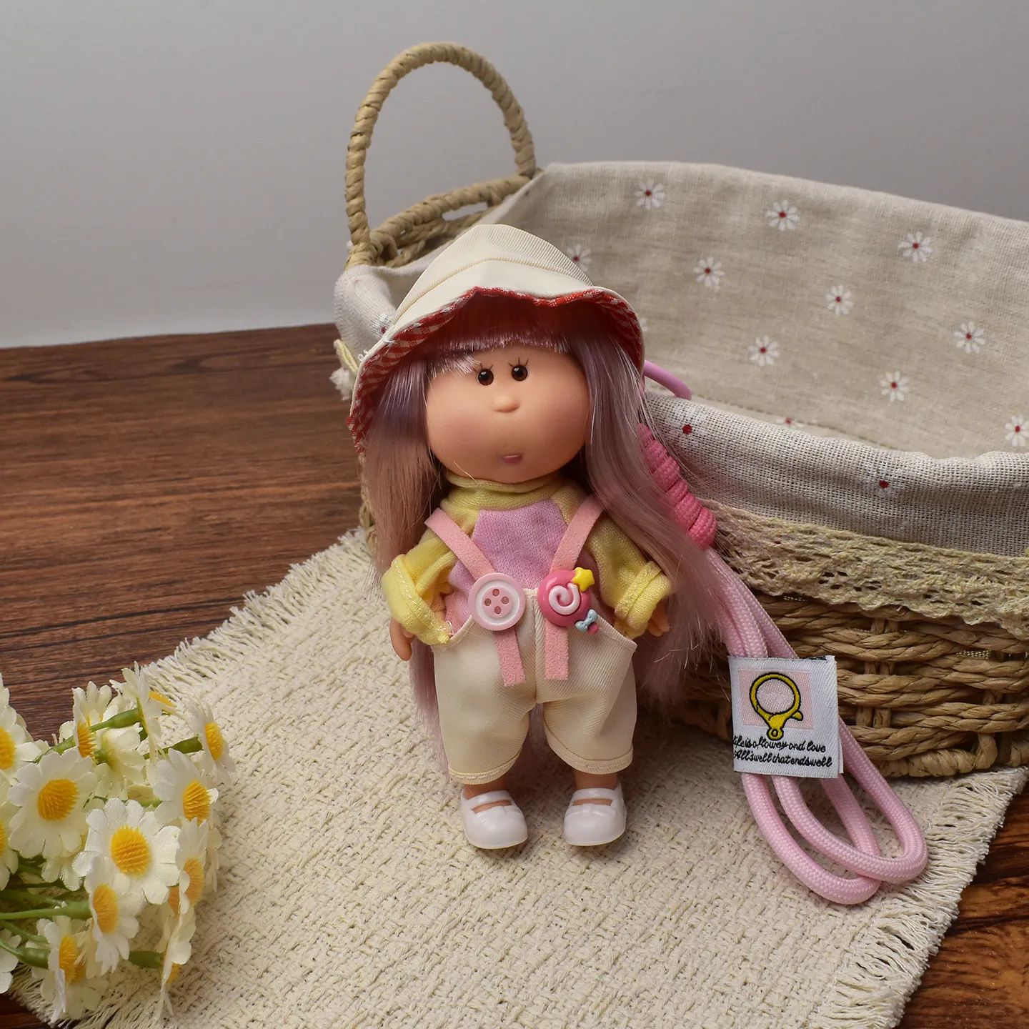 14cm Dress-up Articulated Potato Doll Keychain