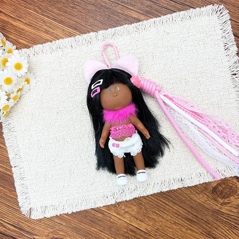 14cm Dress-up Articulated Potato Doll Keychain
