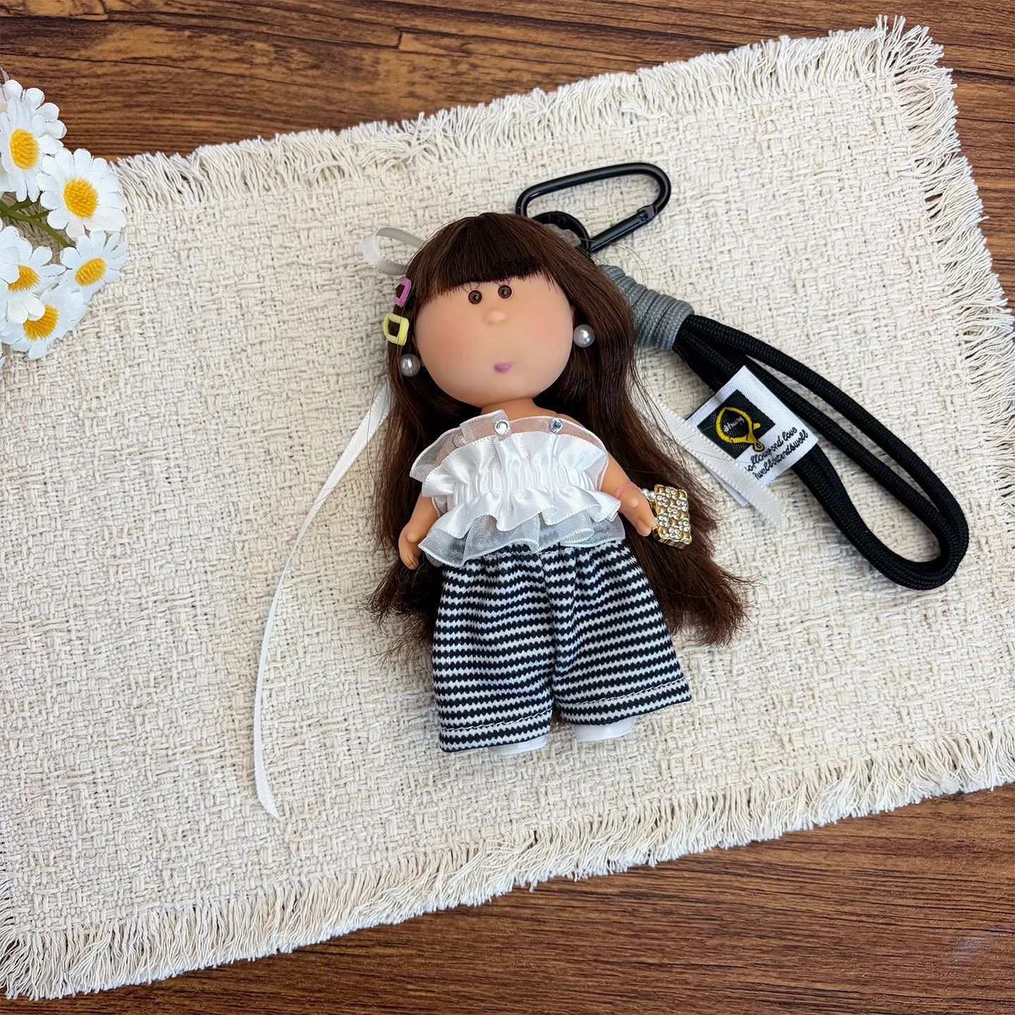 14cm Dress-up Articulated Potato Doll Keychain