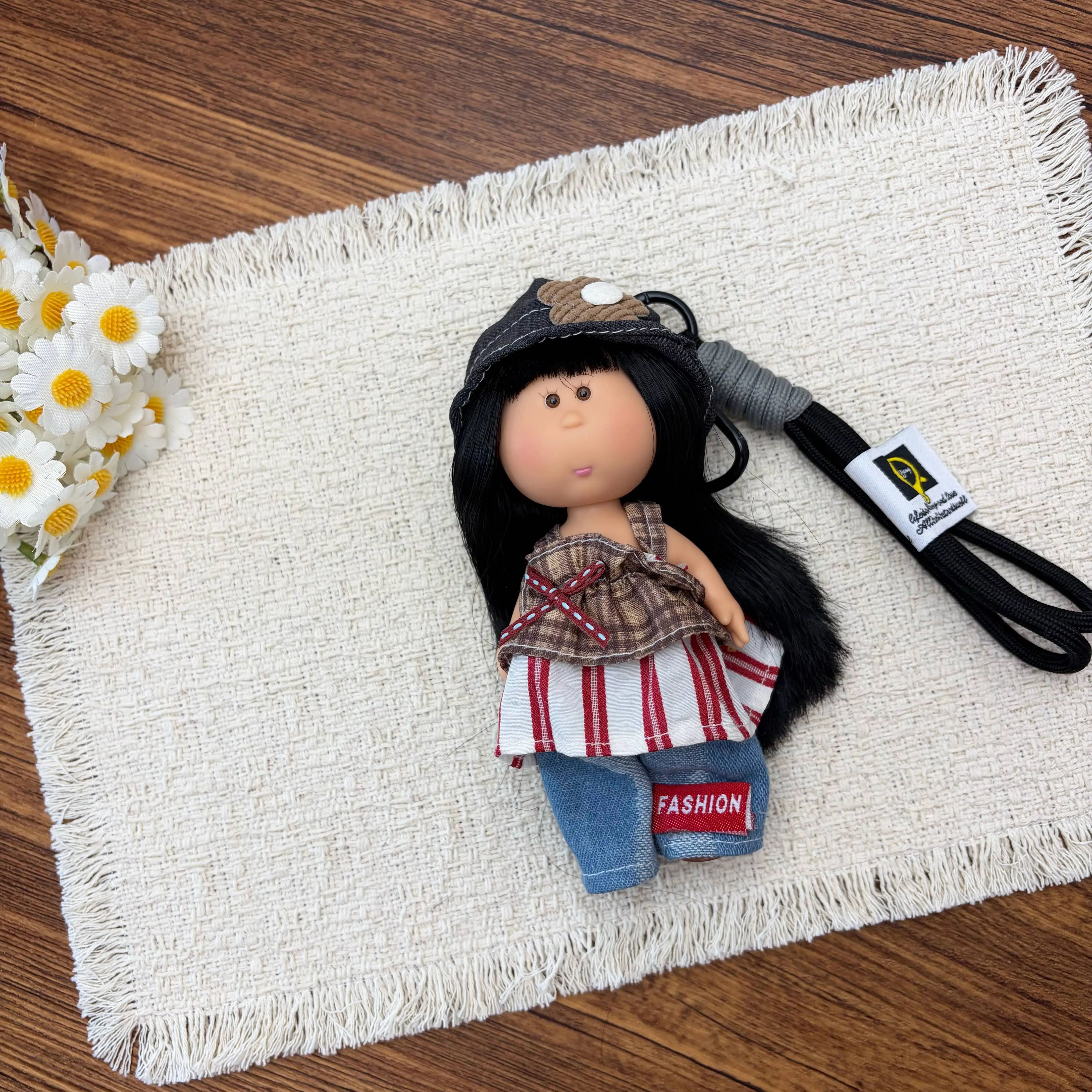 14cm Dress-up Articulated Potato Doll Keychain