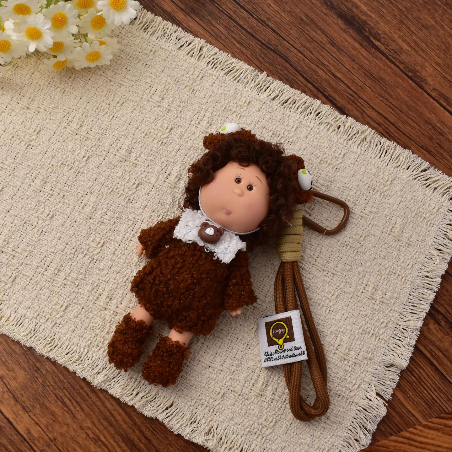 14cm Dress-up Articulated Potato Doll Keychain