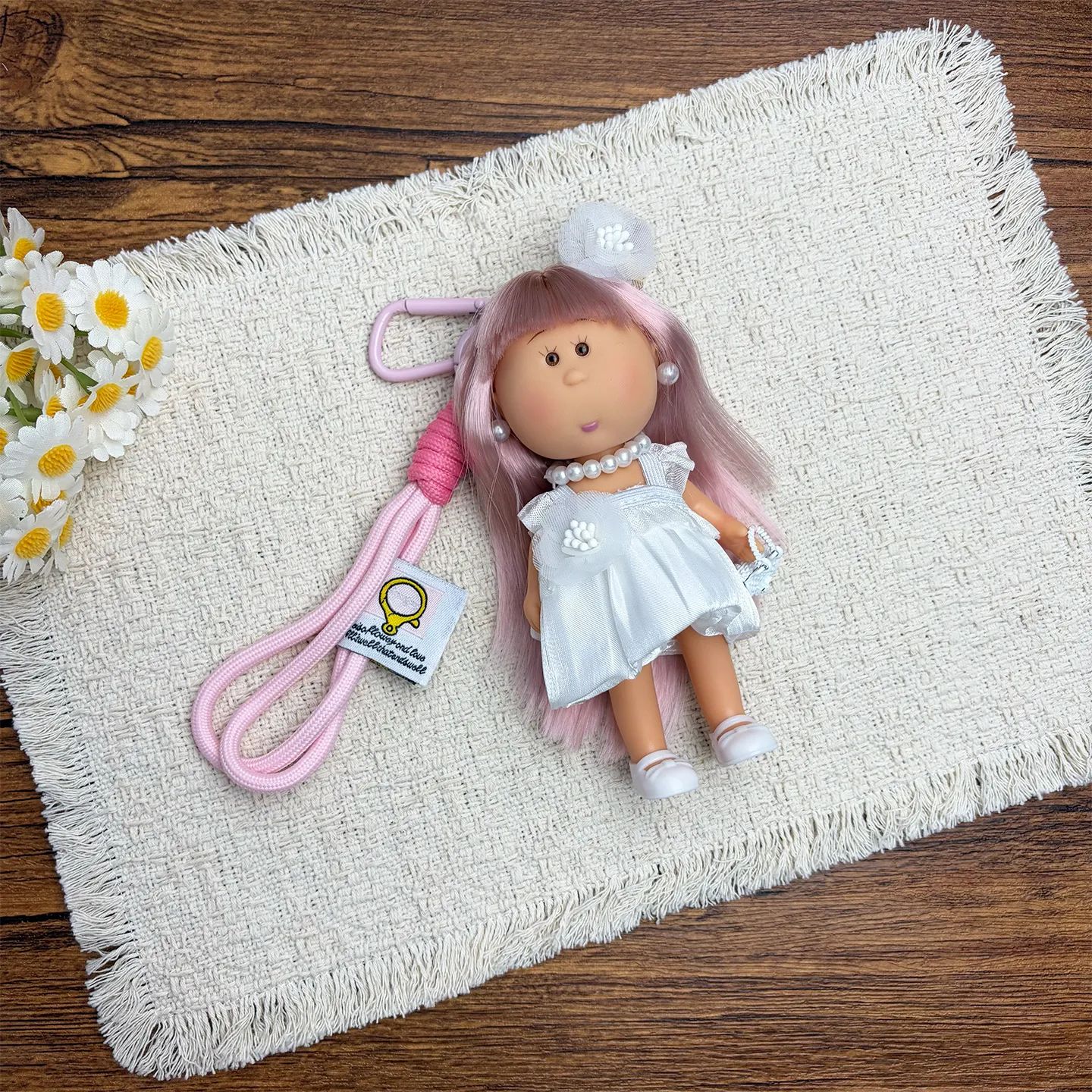 14cm Dress-up Articulated Potato Doll Keychain