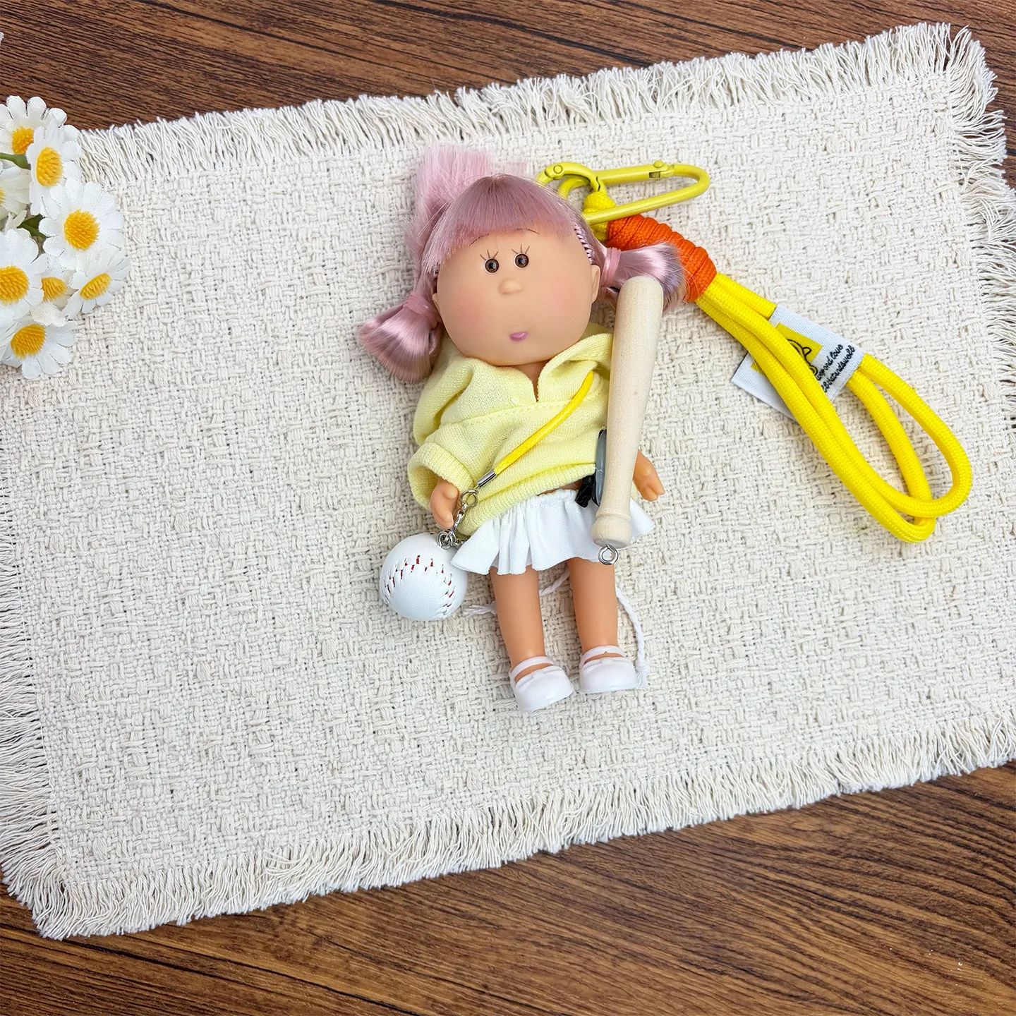14cm Dress-up Articulated Potato Doll Keychain