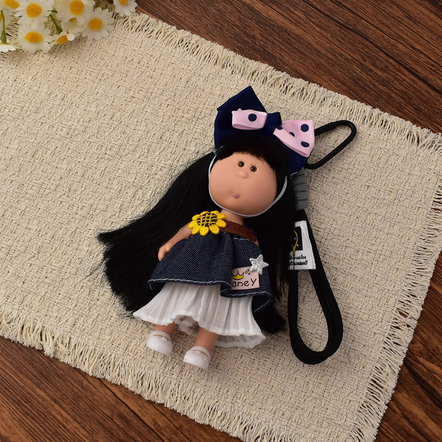 14cm Dress-up Articulated Potato Doll Keychain